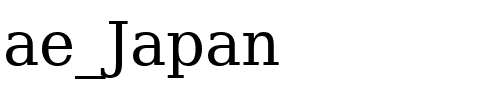 ae_Japan Regular.ttf