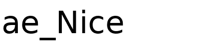 ae_Nice Regular.ttf