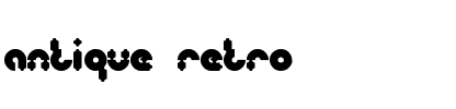 antique retro Normal.ttf