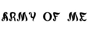 army of me Normal.ttf
