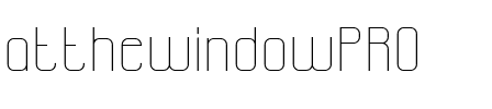 atthewindowPRO Regular.ttf