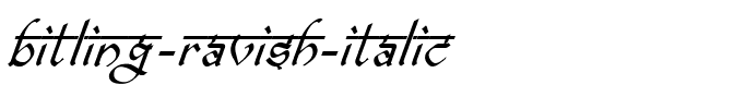 bitling ravish Regular.ttf