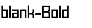 blank Bold.otf