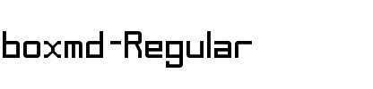 boxmd Regular.ttf