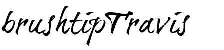 brushtipTravis Regular.ttf
