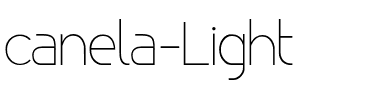 canela Light.otf