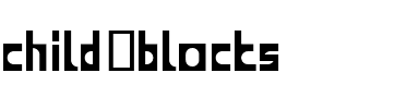 child blocks Regular.ttf