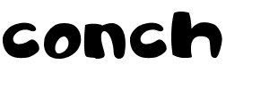 conch Regular.ttf
