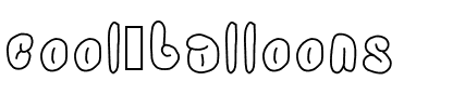 cool balloons Medium.ttf