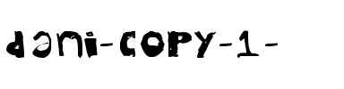 dani Regular.ttf
