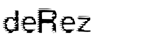 deRez Regular.ttf