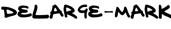 delarge marker pen Regular.ttf