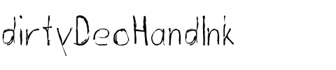 dirtyDeoHandInk Regular.ttf