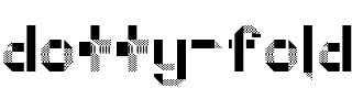 Dotty Fold Regular.ttf