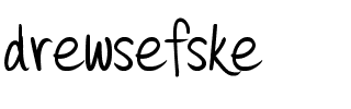 drewsefske Normal.ttf