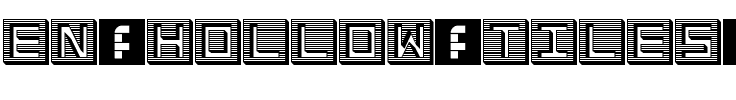 en hollow tiles Regular.ttf