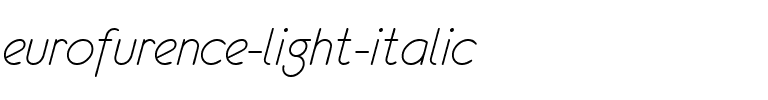 eurofurence light italic.ttf