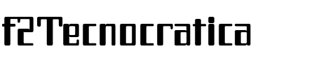 f2 Tecnocratica Regular.ttf