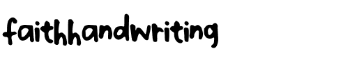 faithhandwriting Medium.ttf