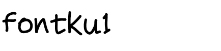 fontku1 Medium.ttf