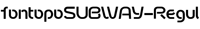fontopoSUBWAY Regular.ttf