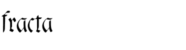 fracta Regular.ttf