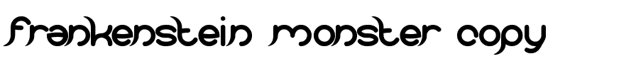 frankenstein monster Normal.ttf