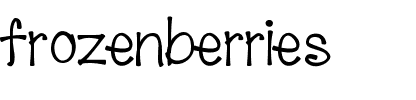 frozenberries Medium.ttf