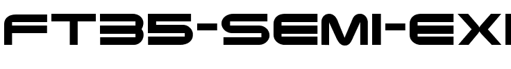 ft35 Semi-expanded Bold.ttf