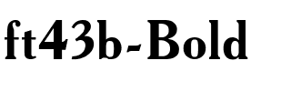 ft43b Bold.ttf