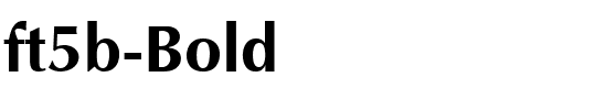 ft5b Bold.ttf