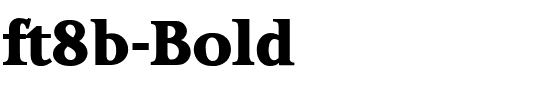 ft8b Bold.ttf