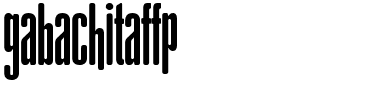 gAbAcHiTA FFP Regular.ttf