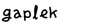gaplek Medium.ttf