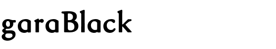 gara Black.ttf