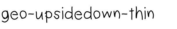 geo upsidedown thin Medium.ttf