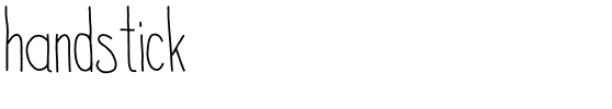 handstick Regular.ttf
