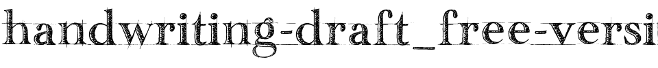 handwriting-draft_free-version Normal.ttf