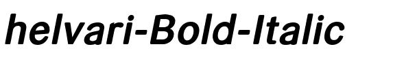 helvari Bold Italic.ttf