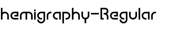 hemigraphy Regular.otf