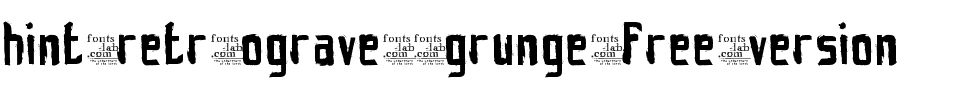 hint-retrò-grunge_free-version Normal.ttf
