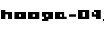 hooge 04_65 Regular.ttf