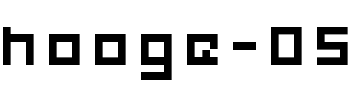 hooge 05_56 Regular.ttf