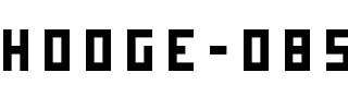 hooge 0858 Regular.ttf