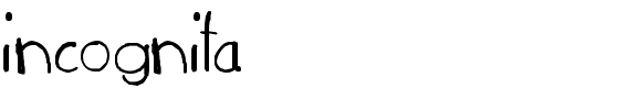 incognita Normal.ttf
