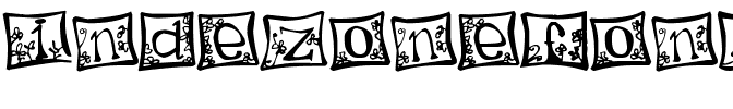 indezonefont - creative Normal.ttf