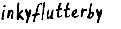 inkyflutterby Regular.ttf