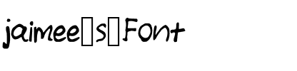 jaimee_s_Font Medium.ttf
