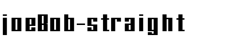 joeBob straight Regular.ttf