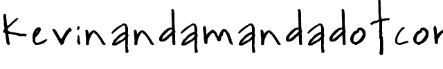 kevinandamandadotcom Normal.ttf
